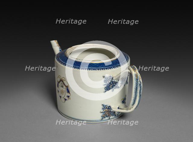 Teapot, c. 1775-1800. Creator: Unknown.