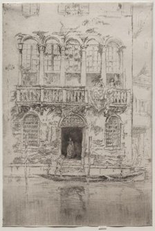 The Balcony, c. 1880. Creator: James McNeill Whistler (American, 1834-1903).