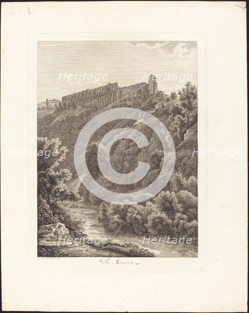 Villa Mecenate, 1798. Creator: Albert Christoph Dies.