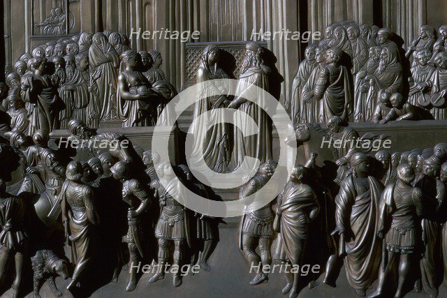 Baptistry doors in Florence, 14th century. Artist: Andrea Pisano