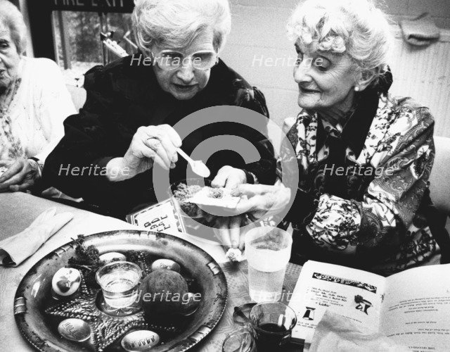 Jewish women at Passover, London, 1998. Artist: Unknown