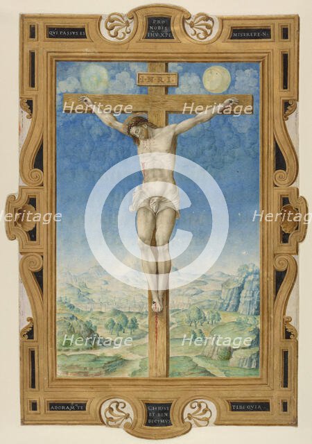 Miniature from a Missal, about 1545. Creator: Vincent Raymond.