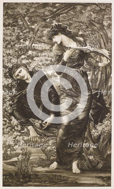 The Beguiling of Merlin, c1870s, (1900). Creator: Unknown.