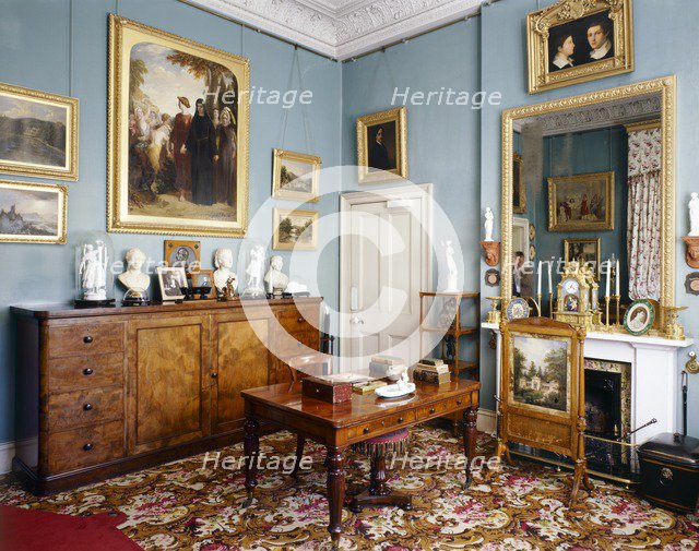 Prince Consort's Dressing & Writing Room, Osborne House, c1990-2010. Artist: Nigel Corrie.