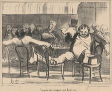 Vue prise sur n'importe quel boulevard, 19th century. Creator: Honore Daumier.