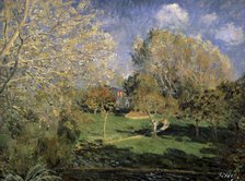 'The Garden of Monsieur Hoschedé in Montgeron', 1881.  Artist: Alfred Sisley