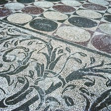 Mosaic from the Baths of Caracalla.