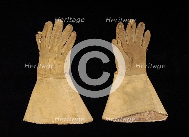 Gloves, American, 1862-64. Creator: Unknown.