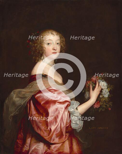 Catherine Howard, Lady d'Aubigny, c. 1638. Creator: Anthony van Dyck.