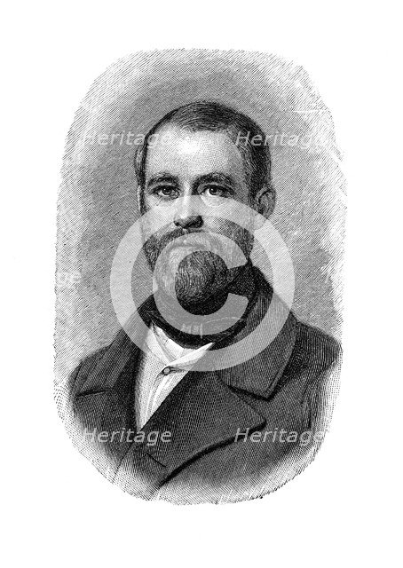 Otto von Bismarck German statesman, when Conservative Deputy and Inspector of Dykes, 1850. Artist: Unknown