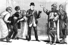 Scene from "Michael Strogoff," at the Adelphi, 1881.  Creator: William James Palmer.