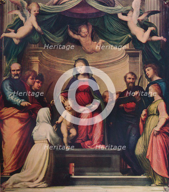 The Mystic Marriage of Saint Catherine of Siena, 1511, (1911). Artist: Fra Bartolomeo