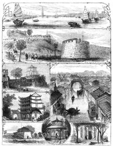Sketches in Canton, 1883. Creator: Unknown.