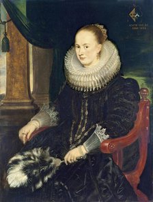 Portrait of Antonia Canis, 1624. Creator: Cornelis de Vos.