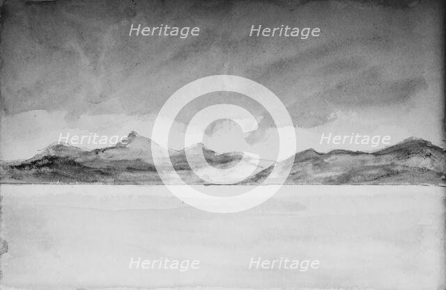 Coast of Asia Minor (from Sketchbook), 1904. Creator: Mary Newbold Sargent.