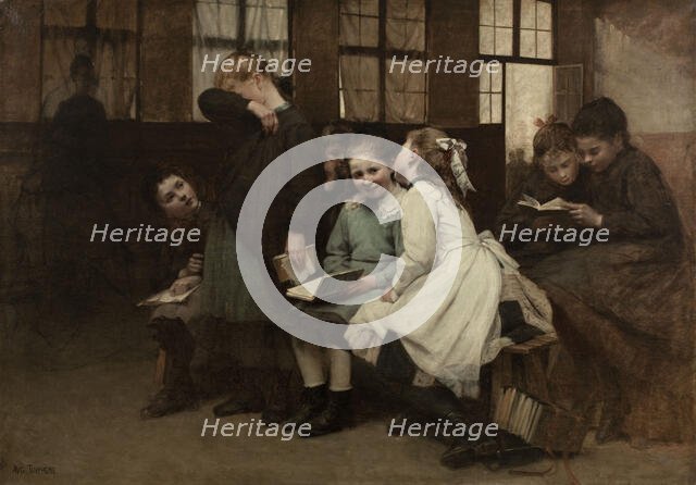 En retenue, c.1888. Creator: Auguste-Joseph Trupheme.