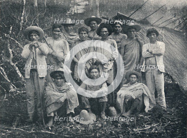 'Indios Coroados', 1895. Artist: Francisco Henszler.