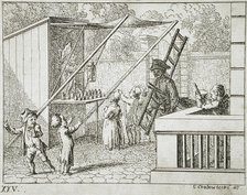 Illustration for Basedow's 'Elementary Work', 1770. Creator: Daniel Nikolaus Chodowiecki.