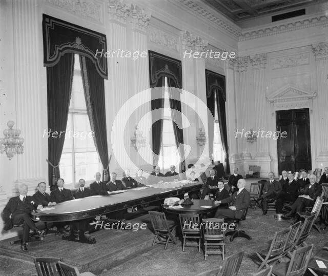 Vocational training hearing, between 1910 and 1920. Creator: Harris & Ewing.