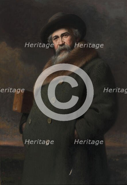 Portrait of Adrien Demont, c1919. Creator: Albert Pierre Dawant.