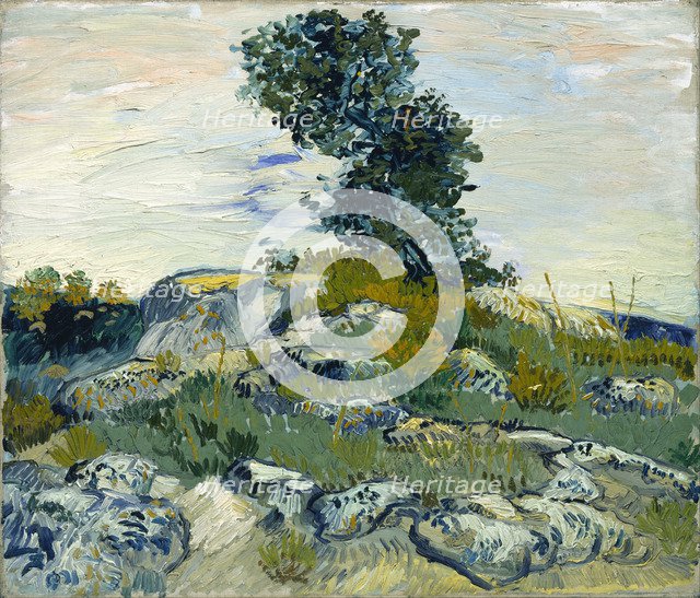 The Rocks, 1888. Artist: Gogh, Vincent, van (1853-1890)