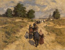 Pilgrimage in the Kempen. Creator: Isidore Verheyden.