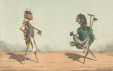 Implements Animated, Pl. 1, Dedicated to the Carpenters and Gardeners of Great Britain, 1811. Creator: Charles Williams.