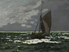 Seascape, Storm, 1866. Creator: Claude Monet.