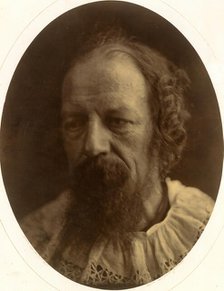 Alfred, Lord Tennyson, July 4, 1866. Creator: Julia Margaret Cameron.