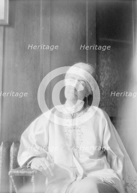 Cameron, Donaldina, Miss, portrait photograph, 1927 Aug. Creator: Arnold Genthe.