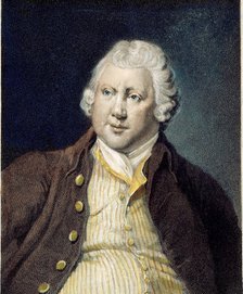 Portrait of Sir Richard Arkwright (1732–1792), c. 1790. Artist: Wright of Derby, Joseph (1734-1797)