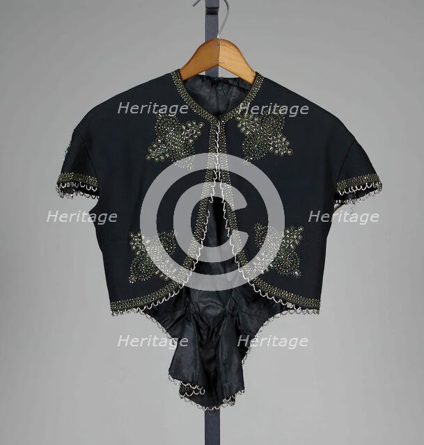 Jacket, American, ca. 1860. Creator: Unknown.