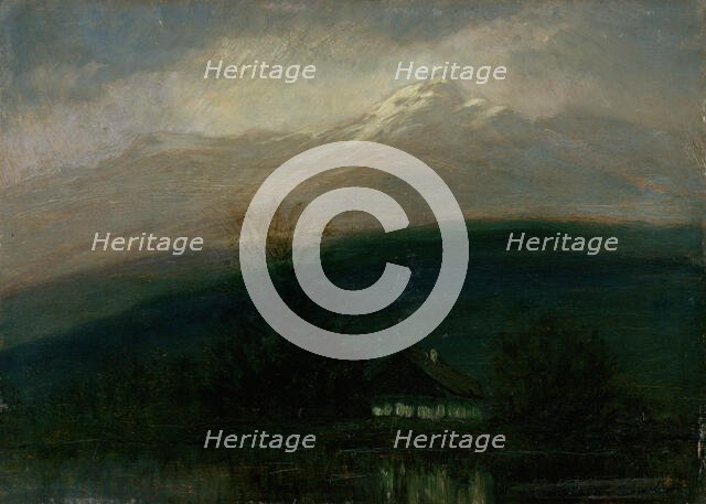 The Tatra Mountains towards nght, c1912. Creator: Ferdinand Katona.