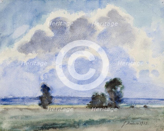 Lowland Shore, 1933. Creator: Juho Makela.