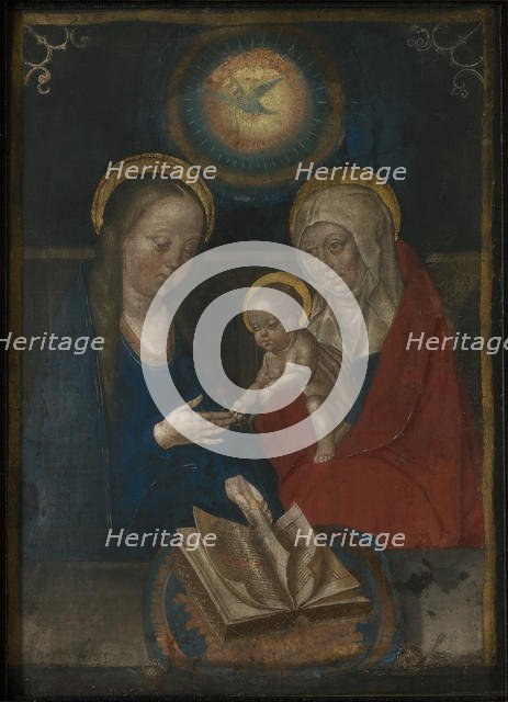 Virgin and Child with Saint Anne (Anna selbdritt), 1500. Creator: Anonymous.