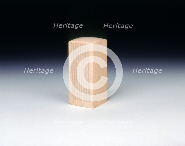 Ivory seal with long inscription, Qing dynasty, China, 19th century. Artist: Yu Shi