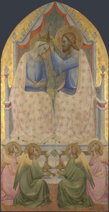 The Coronation of the Virgin, 1380s. Artist: Gaddi, Agnolo (1350-1396)