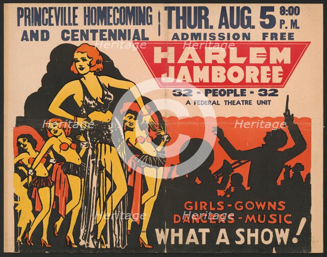 Harlem Jamboree, [193-]. Creator: Unknown.