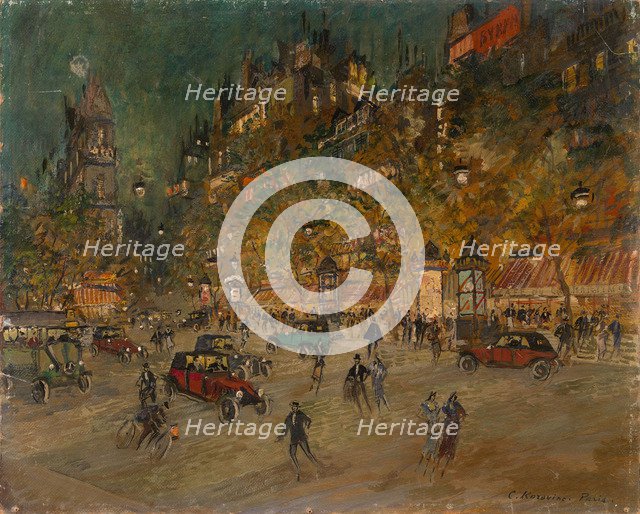 Grands Boulevards in Paris.