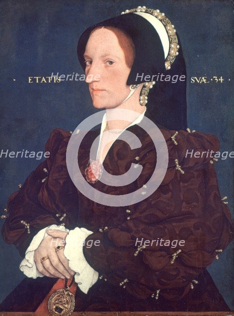 'Lady Lee, Margaret Wyatt', 1540. Artist: Hans Holbein the Younger