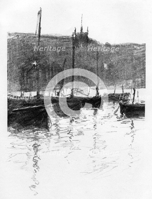 St Ives, Cornwall, 1898.Artist: Robert Norton Nance