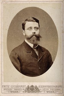 Theodore (?) Braun, 1882. Creator: Fritz Luckhardt.