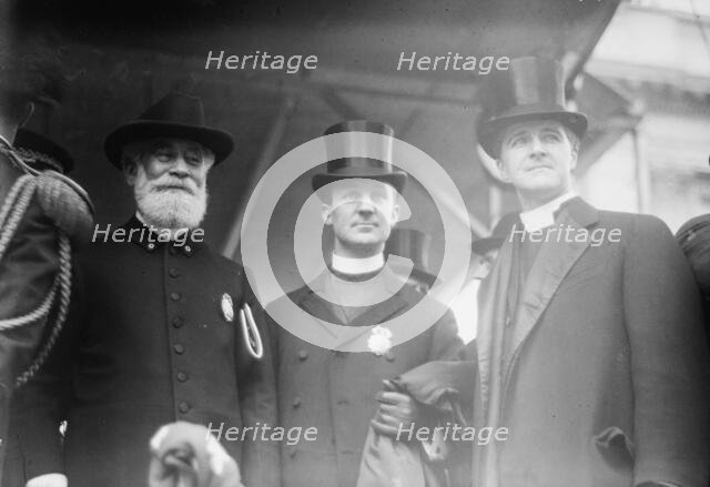 Police Chaplains - Blum - Stires - Genns. N.Y., between c1910 and c1915. Creator: Bain News Service.