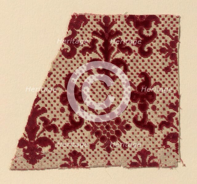 Fragment, Italy, c. 1700. Creator: Unknown.