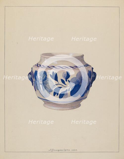 Sugar Bowl, 1936. Creator: J. Howard Iams.