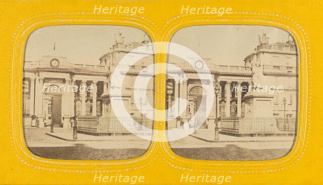 Corps legislatif, Paris, about 1868. Creator: E Lamy.