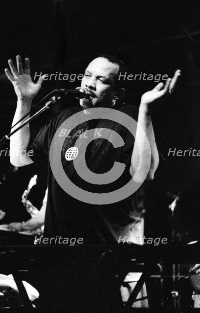 Roy Ayers, Ronnie Scott's, London, 1990. Artist: Brian O'Connor.