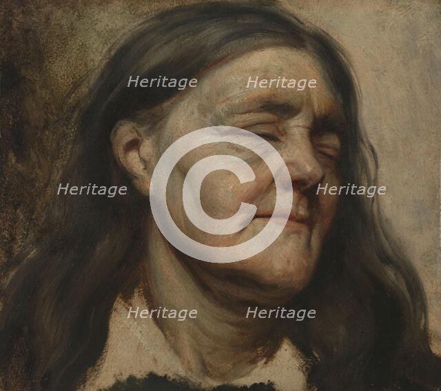 Study of an Old Woman, c.1856-c.1857. Creator: Matthijs Maris.