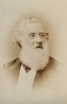 John Frederick Lewis, c1870. Creator: Elliott & Fry.