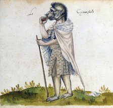 The cynoscephalus, 15th century. Artist: Unknown